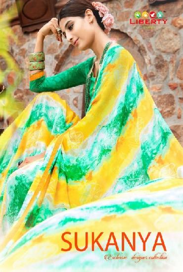 liberty 12001 to 12018 series Wholesale printed Ethnic Saree Supplier liberty 12001 to 12018 series Wholesale printed Ethnic Saree Supplier