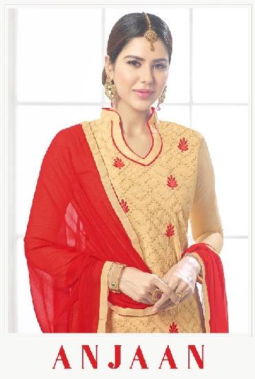 anjaan vol-1 Wholesale cotton Work dress material anjaan vol-1 Wholesale cotton Work dress material