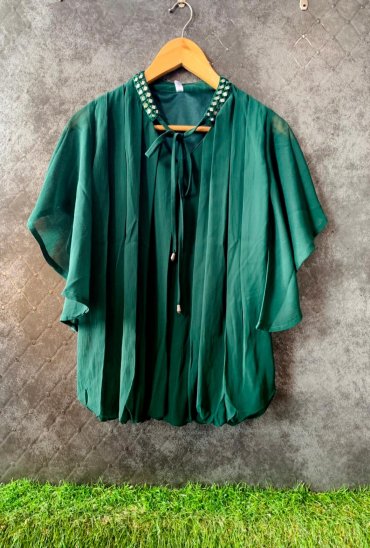 Imported stuff presents western pleated balloon top Imported stuff presents western pleated balloon top