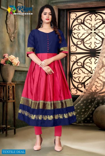 Riya Aanya Wholesale Long Anarkali Long Kurtis Riya Aanya Wholesale Long Anarkali Long Kurtis