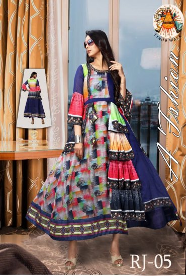 RAJAVADI DIGITAL PRINTED FANCY STYLISH LONG KURTIS RAJAVADI DIGITAL PRINTED FANCY STYLISH LONG KURTIS