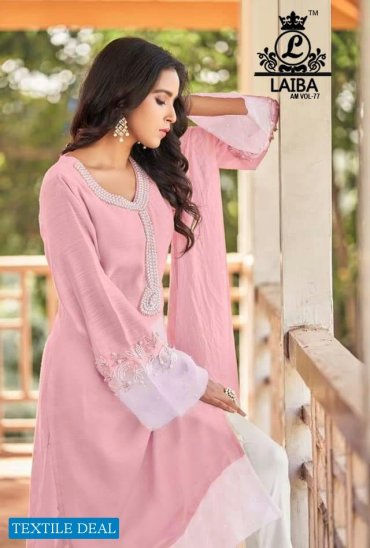Laiba Am Vol-77 Wholesale Designer Tunics With Pant Laiba Am Vol-77 Wholesale Designer Tunics With Pant