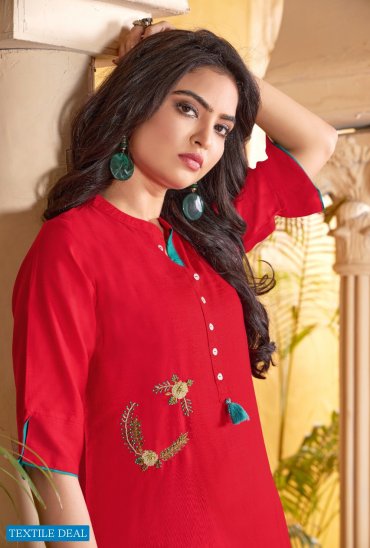 Lilly Rosemeen Vol-2 Wholesale Kurti With Pant Catalog Lilly Rosemeen Vol-2 Wholesale Kurti With Pant Catalog