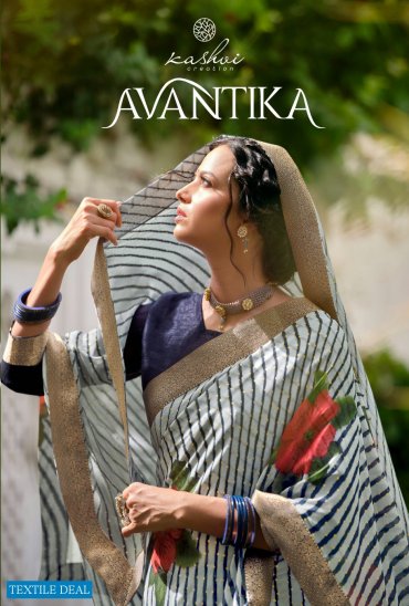 AVANTIKA BY KASHVI GEORGETTE PRINTED DAILY WEAR FANCY SAREE AVANTIKA BY KASHVI GEORGETTE PRINTED DAILY WEAR FANCY SAREE