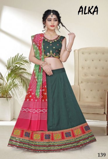 Alka Alka Vol-8 Wholesale Kidswear Lehengas Alka Alka Vol-8 Wholesale Kidswear Lehengas