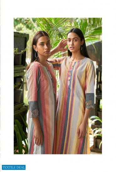FOUR BUTTONS BREEZE VOL 5 COTTON WEAVING SIMPLE WEAR FANCY KURTIS FOUR BUTTONS BREEZE VOL 5 COTTON WEAVING SIMPLE WEAR FANCY KURTIS