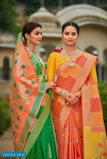 Asisa Charvi Wholesale Banarasi Silk Ethnic Sarees Asisa Charvi Wholesale Banarasi Silk Ethnic Sarees