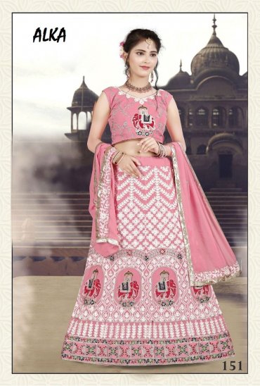 Alka Alka Vol-11 Wholesale Kids Wear Lehengas Alka Alka Vol-11 Wholesale Kids Wear Lehengas