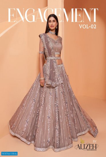 Alizeh Engagement Vol-2 Wholesale Shopping Lehengas Collection Alizeh Engagement Vol-2 Wholesale Shopping Lehengas Collection