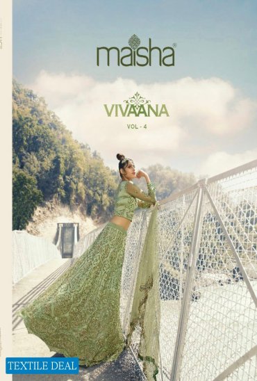 Maisha Vivaana Vol-4 Wholesale Designer Lehengas Choli Catalogs Maisha Vivaana Vol-4 Wholesale Designer Lehengas Choli Catalogs