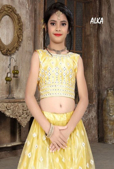 Alka Vol-13 Wholesale Kids Lehengas Catalogs Alka Vol-13 Wholesale Kids Lehengas Catalogs