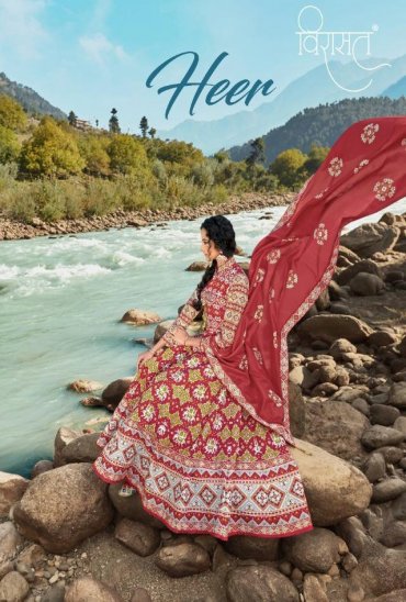 VIRASAT PRESENT HEER SILK READYMADE FESTIVAL WEAR LONG GOWN SALWAR KAMEEZ VIRASAT PRESENT HEER SILK READYMADE FESTIVAL WEAR LONG GOWN SALWAR KAMEEZ