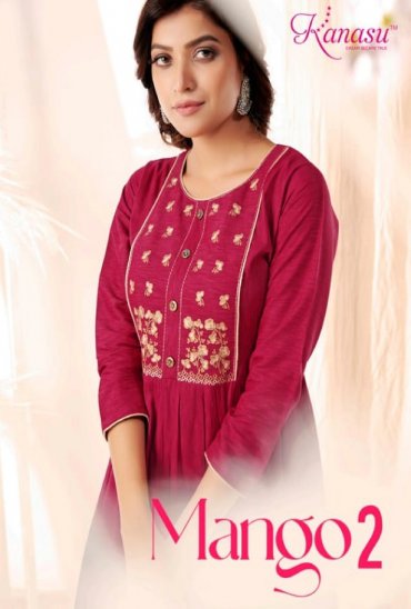 Kanasu Mango Vol-2 Wholesale Flare Kurtis Kanasu Mango Vol-2 Wholesale Flare Kurtis