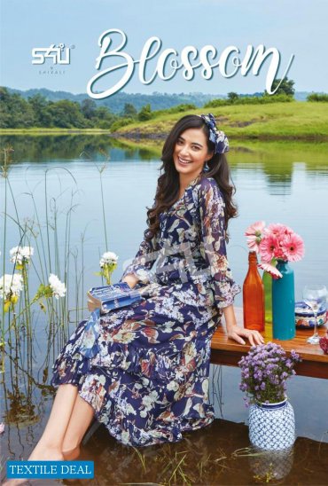 S4u Blossom Vol-2 Wholesale Designer Anarkali Kurtis S4u Blossom Vol-2 Wholesale Designer Anarkali Kurtis