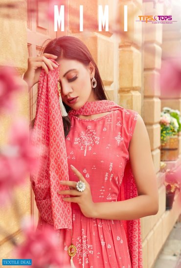 Tips Tops Mimi Wholesale Shopping Heavy Long Gown Style Kurtis Tips Tops Mimi Wholesale Shopping Heavy Long Gown Style Kurtis