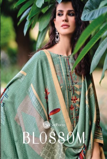 Sadhana Blossom Wholesale Shopping Pure Pashmina Digital Salwar Kameez Sadhana Blossom Wholesale Shopping Pure Pashmina Digital Salwar Kameez