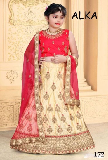 ALKA 171-174 SERIES KIDS WEAR DESIGNER READYMADE LEHENGA ALKA 171-174 SERIES KIDS WEAR DESIGNER READYMADE LEHENGA