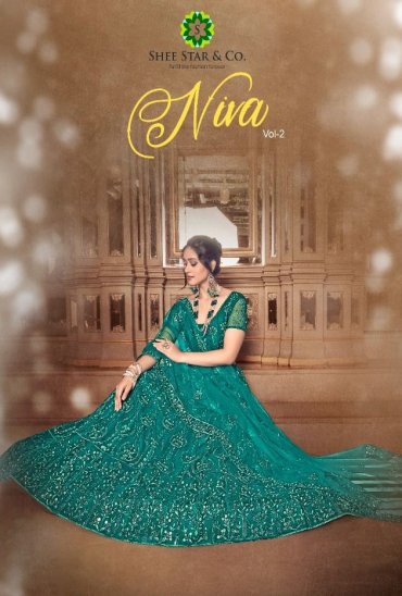 Shree Star Niva Vol-2 Wholesale Designer Lehengas Catalogs Shree Star Niva Vol-2 Wholesale Designer Lehengas Catalogs