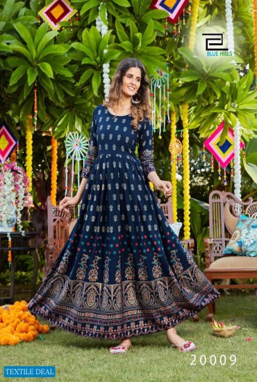 Blue Hill Walkway Vol-20 Wholesale 14 Kg Reyon Anarkali Kurtis Blue Hill Walkway Vol-20 Wholesale 14 Kg Reyon Anarkali Kurtis