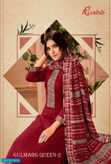 Rivaa Gulmarg Queen Vol-2 Wholesale Heavy Pashmina Winter Dress Rivaa Gulmarg Queen Vol-2 Wholesale Heavy Pashmina Winter Dress
