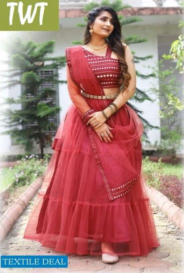 TWT MADHUSHALA LEHENGA CHOLI FABRIC TWT MADHUSHALA LEHENGA CHOLI FABRIC