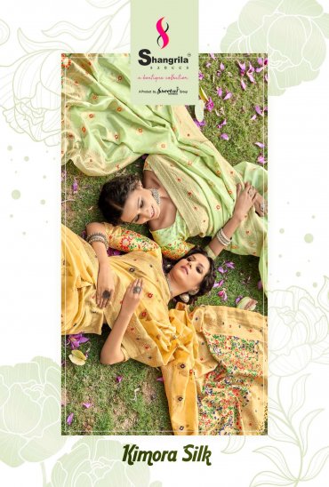 SHANGRILA KIMORA SILK KASHMIRI WEAVING SAREES WHOLESALE SELLER SHANGRILA KIMORA SILK KASHMIRI WEAVING SAREES WHOLESALE SELLER