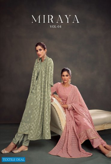 Karma Miraya Vol-4 Wholesale Pure Georgette Work Salwar Suits Karma Miraya Vol-4 Wholesale Pure Georgette Work Salwar Suits