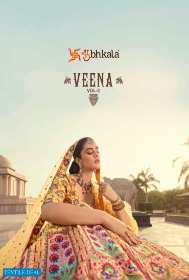 Shubhkala Veena Vol-2 Wholesale Designer Lehengas Choli Shubhkala Veena Vol-2 Wholesale Designer Lehengas Choli