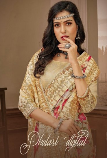 YNF PHULARI DIGITAL WHOLESALE CHANDERI SILK SAREES YNF PHULARI DIGITAL WHOLESALE CHANDERI SILK SAREES