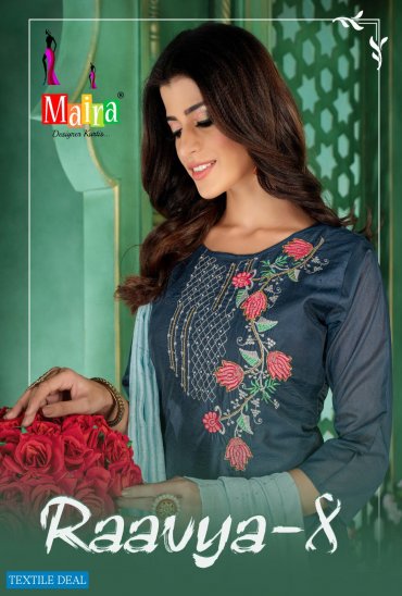 Maira Raavya Vol-8 Wholesale Full Stitched 3 Piece Suits Maira Raavya Vol-8 Wholesale Full Stitched 3 Piece Suits