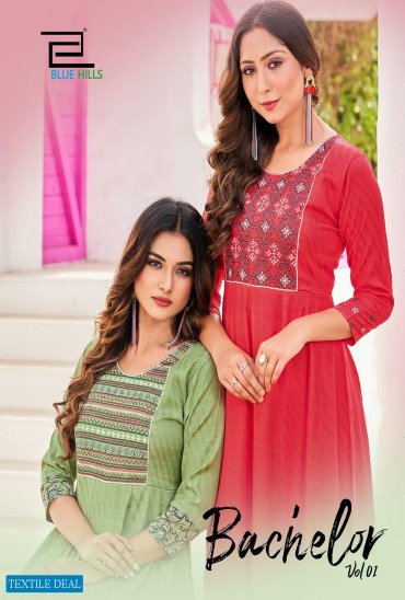 Blue Hill Bachelor Vol-1 Wholesale Anarkali Long Kurti Catalogs Blue Hill Bachelor Vol-1 Wholesale Anarkali Long Kurti Catalogs