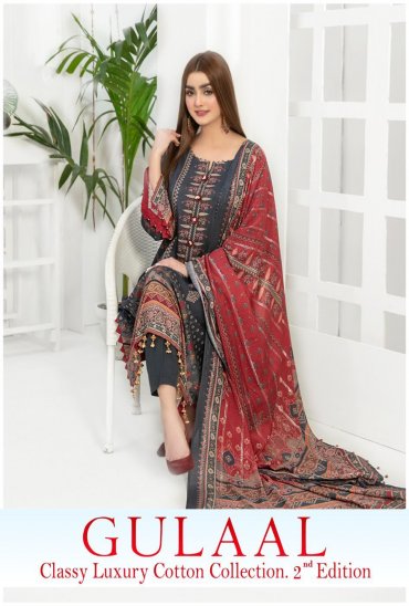 Gulaal Classy Luxury Cotton Collection 2nd Edition Lawn Printed Dress Material Gulaal Classy Luxury Cotton Collection 2nd Edition Lawn Printed Dress Material