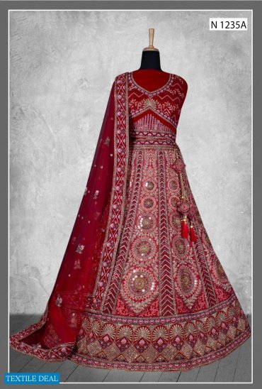 MAHOTSAV NIMAYA MANGALSUTRA VOL 4 WEDDING EMBROIDERY LEHENGAS WHOLESALER MAHOTSAV NIMAYA MANGALSUTRA VOL 4 WEDDING EMBROIDERY LEHENGAS WHOLESALER