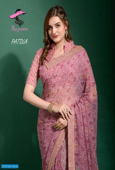 Nazneen Patola Wholesale Designer Ethnic Saree Collection Nazneen Patola Wholesale Designer Ethnic Saree Collection