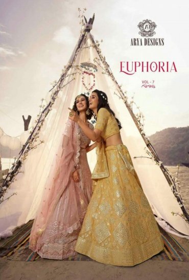 Arya Euphoria Vol-7 Wholesale Designer And Bridal Lehengas Catalog Arya Euphoria Vol-7 Wholesale Designer And Bridal Lehengas Catalog