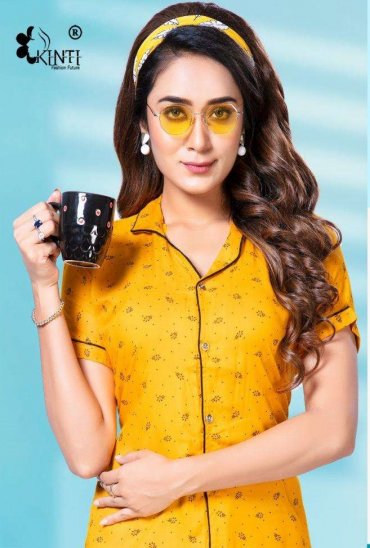 BINGO BY KINTI RAYON PRINTED LADIES NIGHT SUITS COLLECTION BINGO BY KINTI RAYON PRINTED LADIES NIGHT SUITS COLLECTION