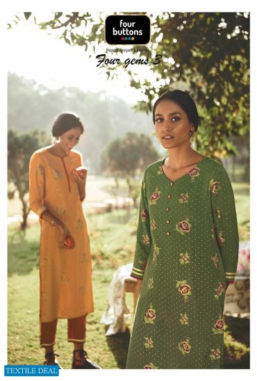 FOUR GEMS VOL 3 BY FOUR BUTTONS READYMADE CASUAL WEAR SUITS FOUR GEMS VOL 3 BY FOUR BUTTONS READYMADE CASUAL WEAR SUITS
