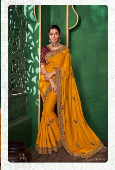 KIMORA FASHION PRESENTS KAJAL VOL 8 5151-5161 SERIES FANCY HEAVY DESIGNER SAREE WHOLESALER KIMORA FASHION PRESENTS KAJAL VOL 8 5151-5161 SERIES FANCY HEAVY DESIGNER SAREE WHOLESALER