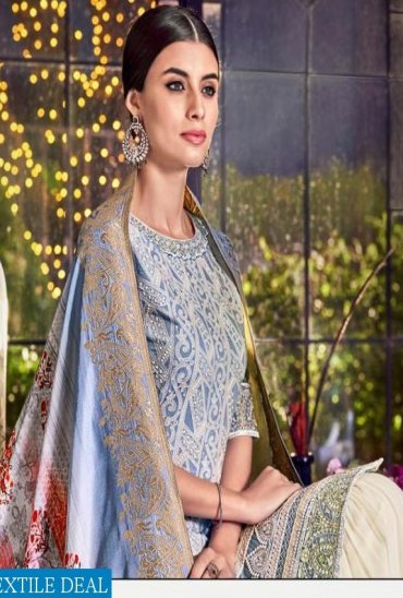 SWAGAT VIOLET SEZANE 8001-8009 SERIES LAKHNAVI EMBROIDERED SUITS WHOLESALER SWAGAT VIOLET SEZANE 8001-8009 SERIES LAKHNAVI EMBROIDERED SUITS WHOLESALER