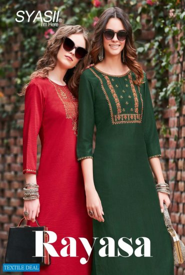 Syasii Rayasa Wholesale Pure Chinon With Kashmiri Embroidery Kurti With Pant Syasii Rayasa Wholesale Pure Chinon With Kashmiri Embroidery Kurti With Pant