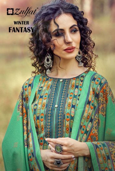 Zulfat Winter Fantasy Vol-4 Wholesale Pashmina Dress Material Zulfat Winter Fantasy Vol-4 Wholesale Pashmina Dress Material