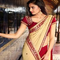 nakkashi Elegance Italian Affair Export designer indian ladies saree