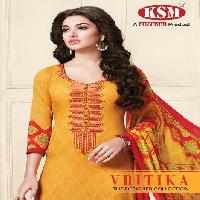 KSM Vritika Wholesale Cotton Dress material