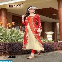 12 angel inspire Wholesale ready made long kurtis
