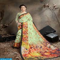 silkvilla spray silk Wholesale indian Saree