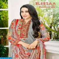 MF Eleesaa vol-1 Wholesale pure cotton With Work material