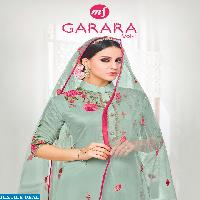 MF garara vol-1 Wholesale pure maslin silk heavy garara concept salwar suits