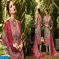 Zubeda Ansika Digital cotton Satin Wholesale indian Dresses