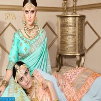 SVA heart Wholesale party-wear indian Sarees