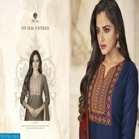 jinesh aarya vol-1Wholesale heavy cotton Work ready made Dresses
